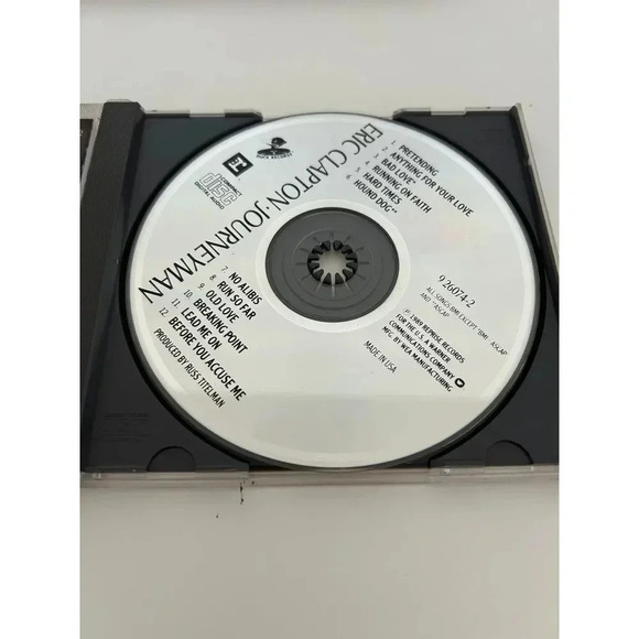 Eric Clapton Journeyman CD Album Classic Rock Blues Guitar Original Release - Picture 2 of 3